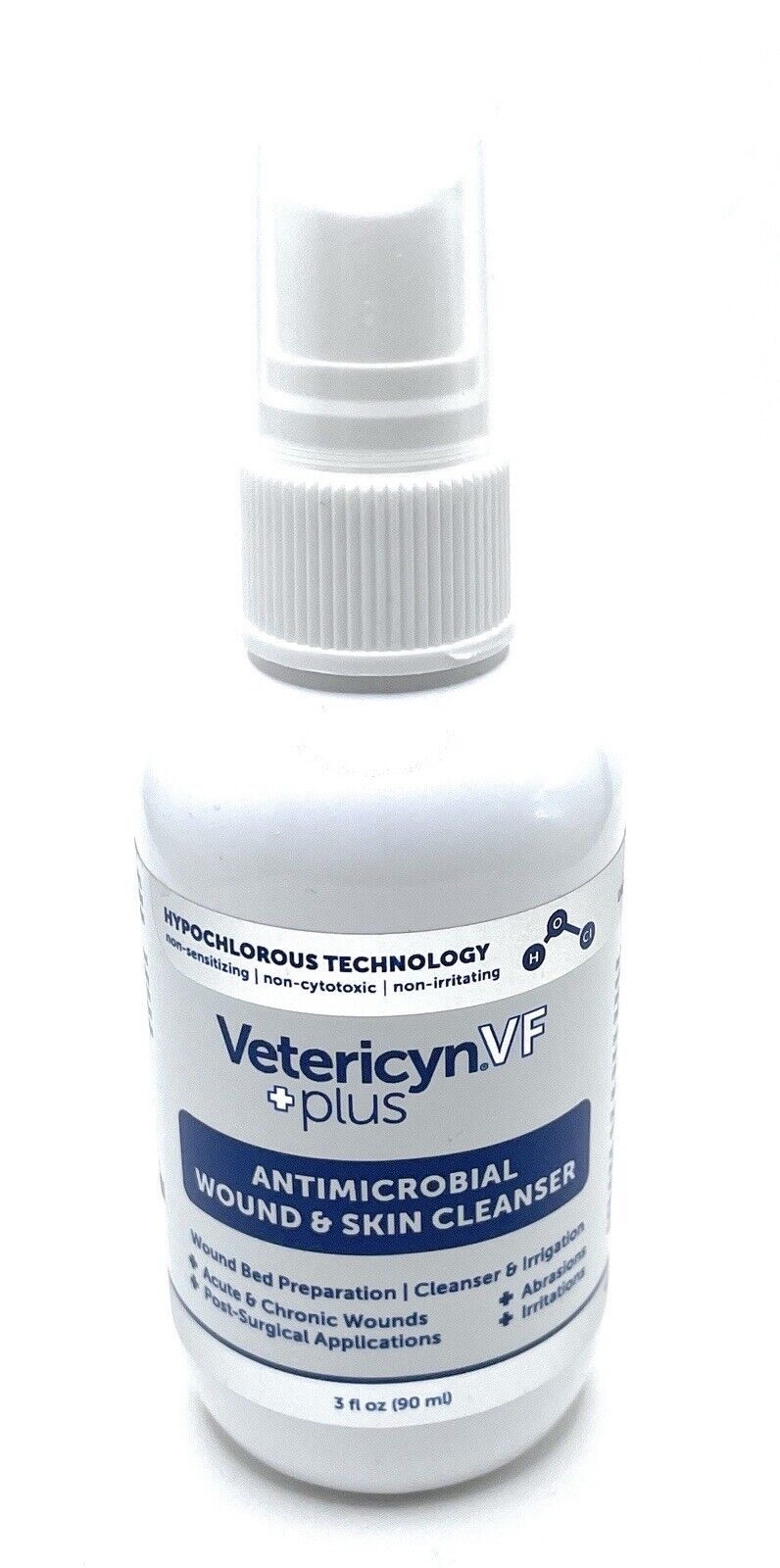 Vetericyn VF + Plus  - Antimicrobial Wound & Skin Cleanser 3 Oz.