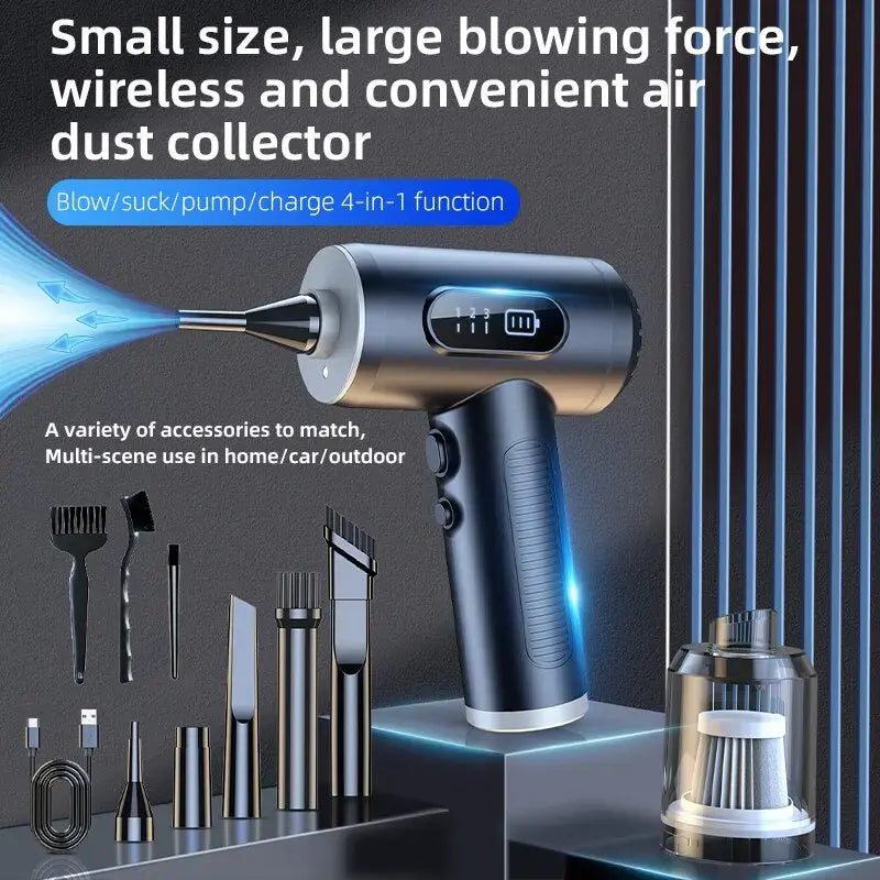 2 in 1 Air Duster Vaccum Cleaner