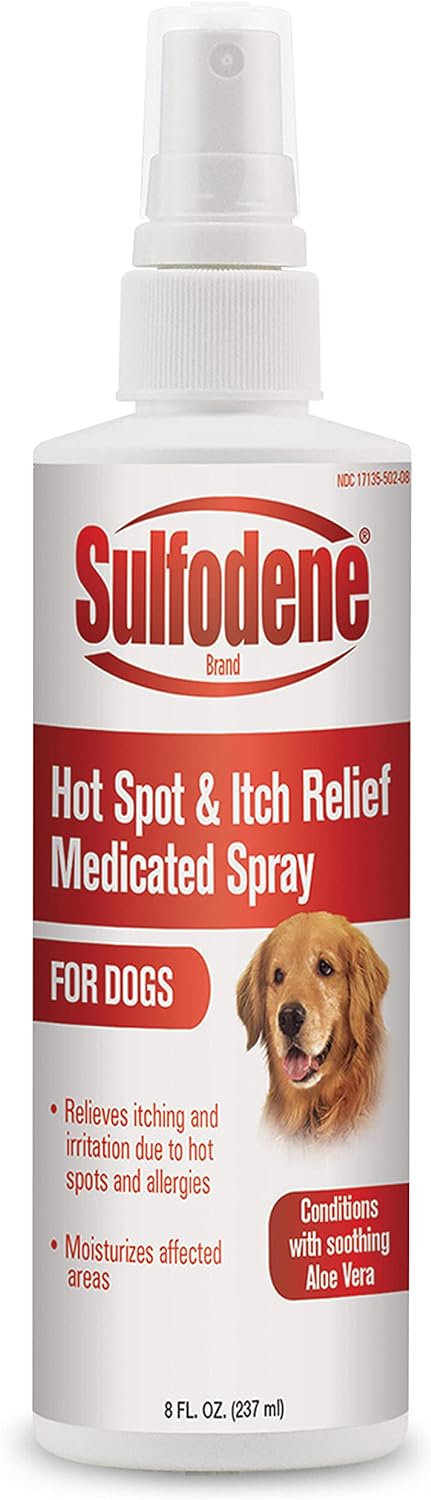 Sulfodene Hot Spot & Itch Relief Medicated Spray for Dog 8oz