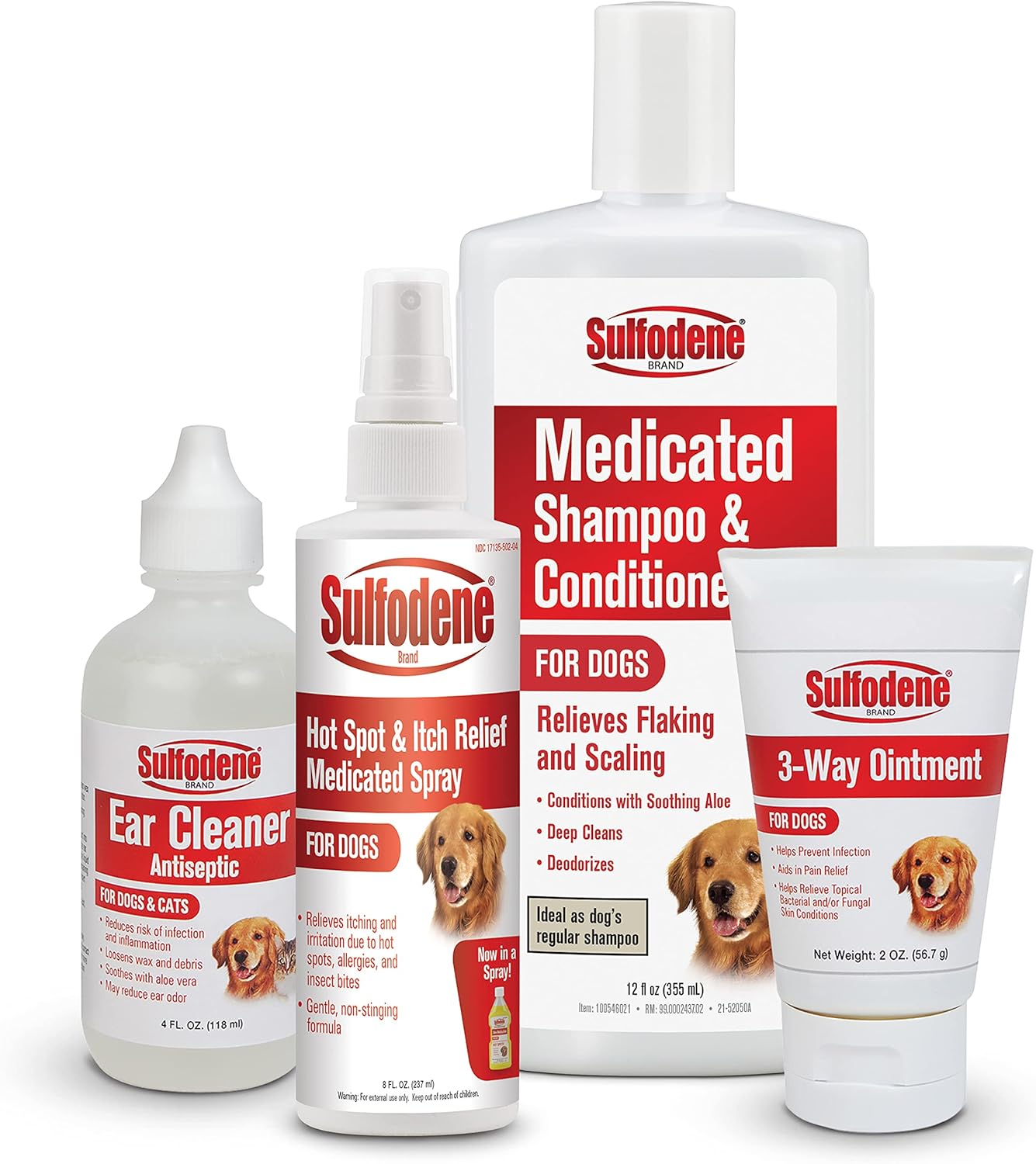 Sulfodene Hot Spot & Itch Relief Medicated Spray for Dog 8oz