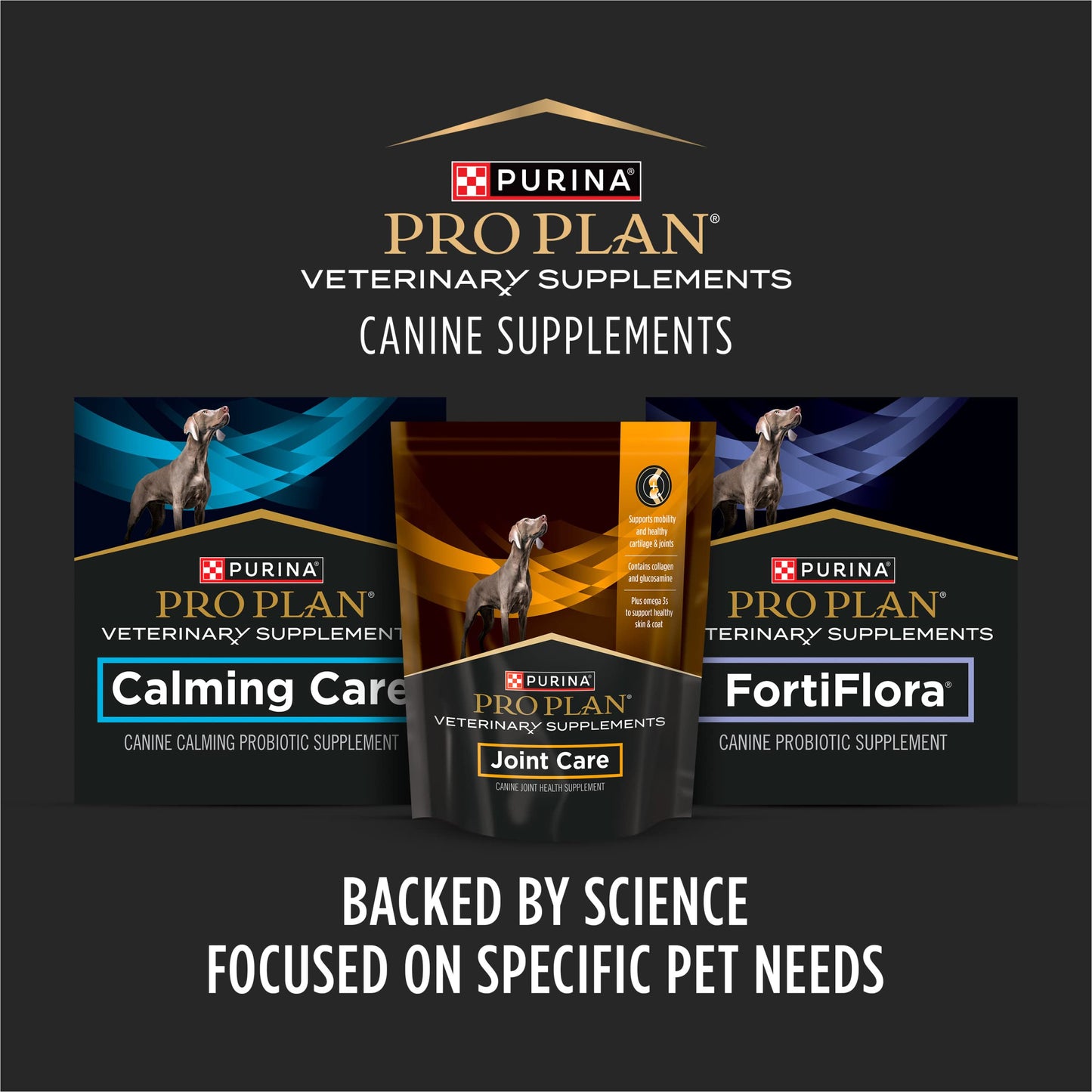 Purina Pro Plan Veterinary Joint Care Joint Supplement for Small Breed Dogs Hip and Joint Supplement - 2.65 oz. Pouch